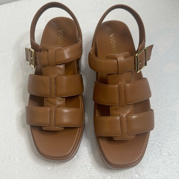 Vionic Delano platform fishermen sandle size 8 m camel - Picture 4 of 10